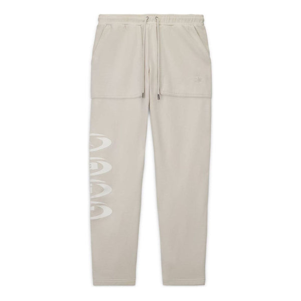 

Брюки x travis scott fleece pants asia sizing 'light bone' Air Jordan, белый