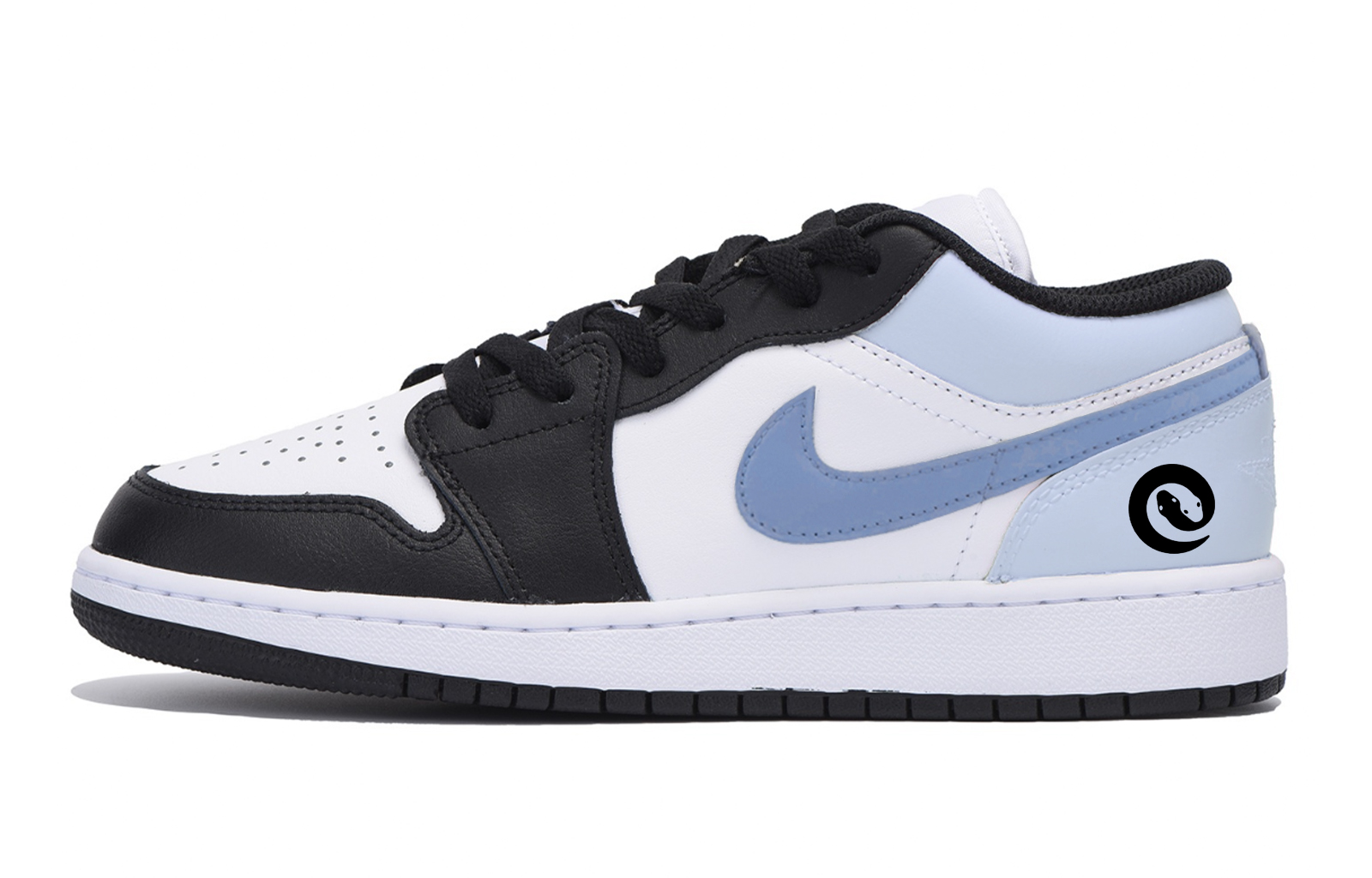 

Детские кроссовки для скейтбординга Air 1 LOW Low Top для подростков Jordan, черный