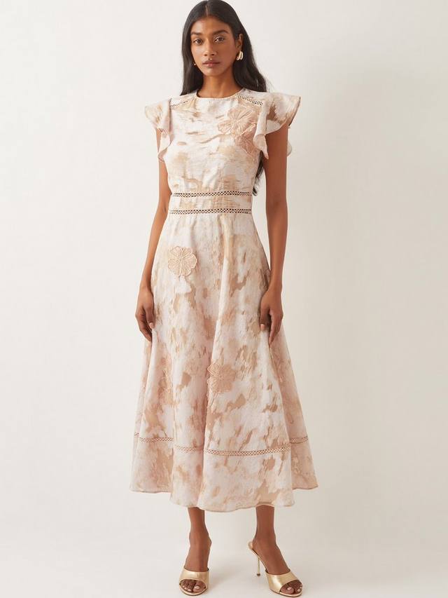 

Жаккардовое платье джози Monsoon, цвет Blush