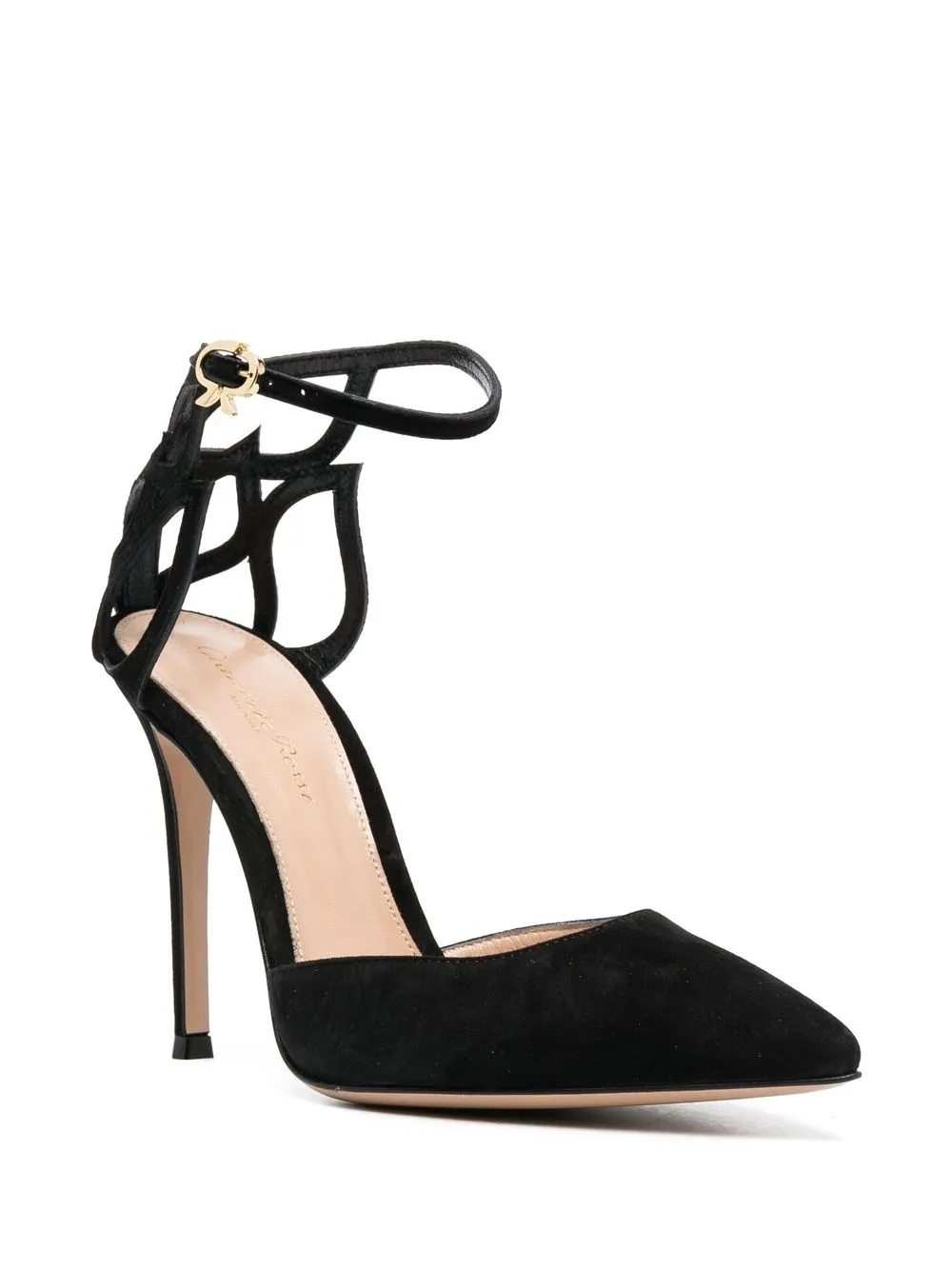 Туфли с заостренным носком Gianvito Rossi, черный — фото 2