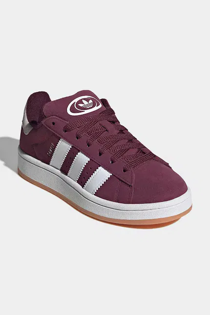 Кроссовки замшевые детские Campus 00s Adidas Originals, фиолетовый — фото 2