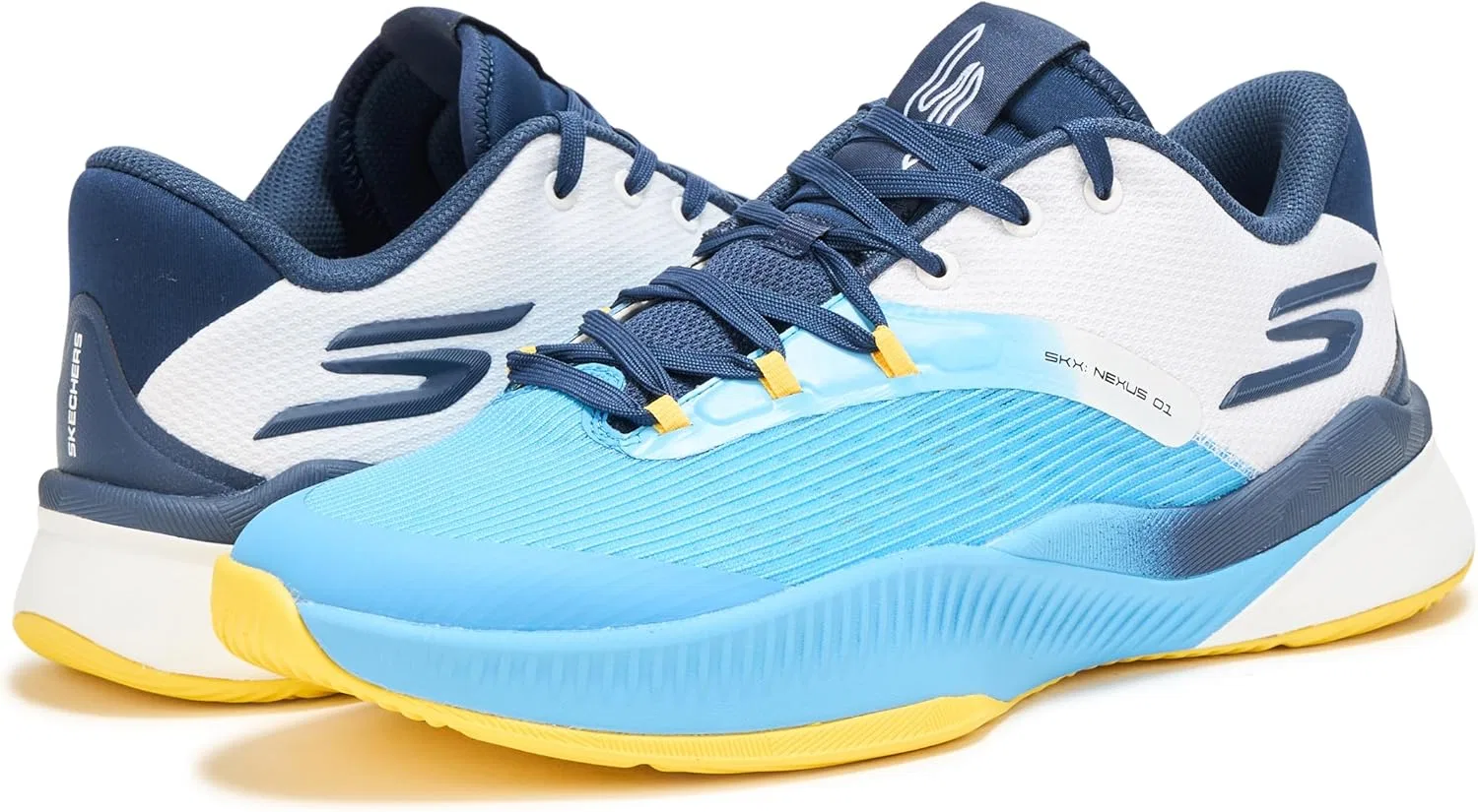 Мужские баскетбольные кроссовки Skechers Skx Nexus, Light Blue Navy — фото 3