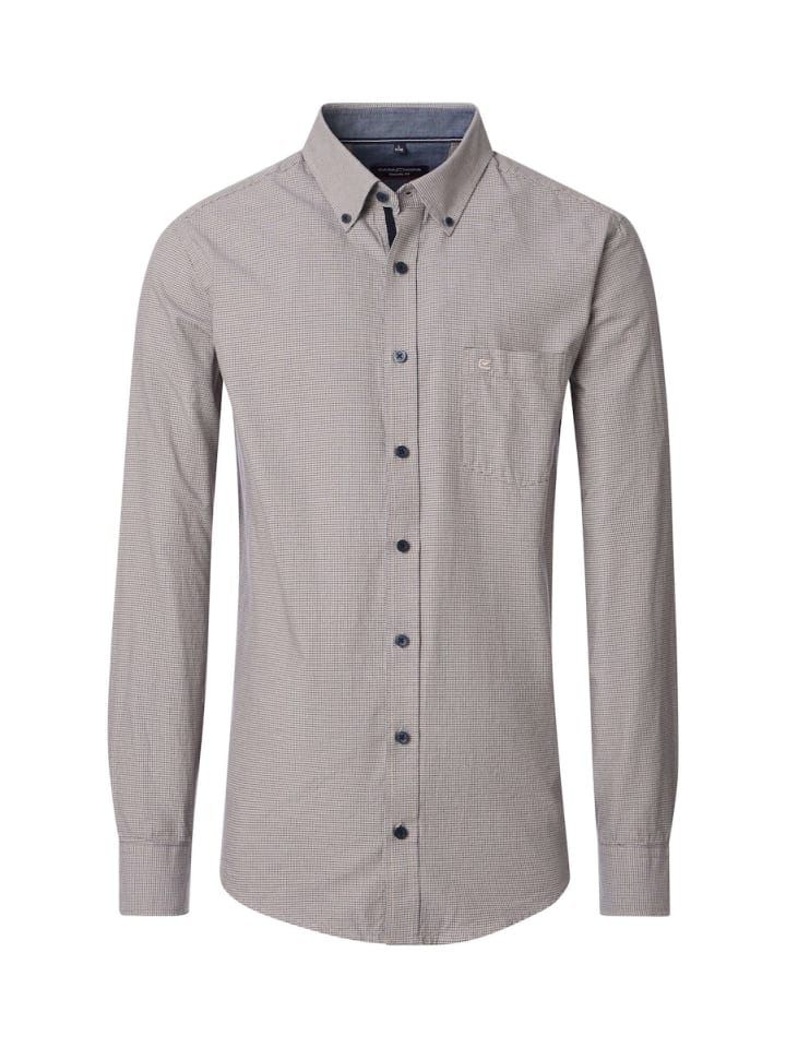 

Повседневная рубашка бежевого цвета CASAMODA