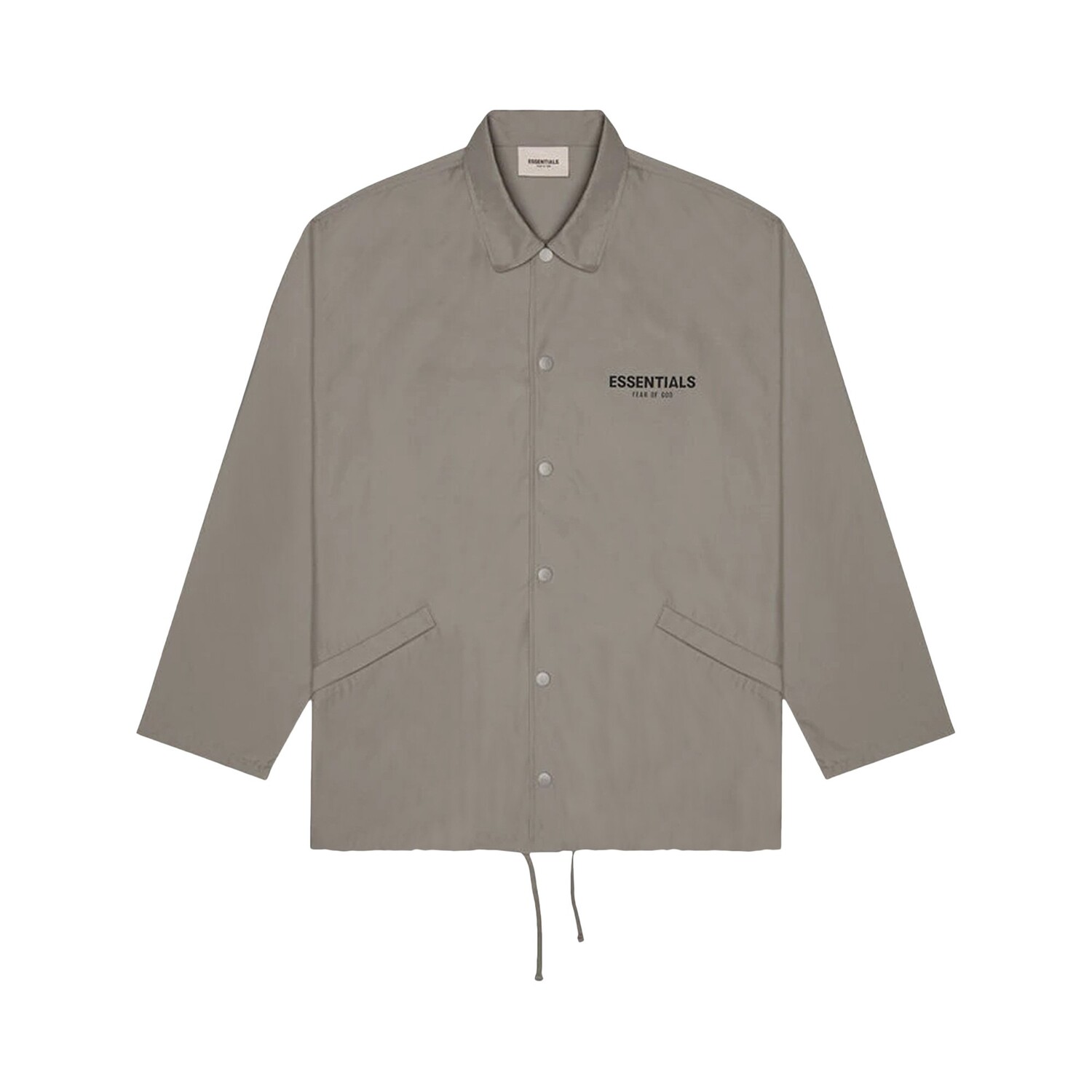 

Тренировочная куртка Fear of God Essentials, цвет Цемент