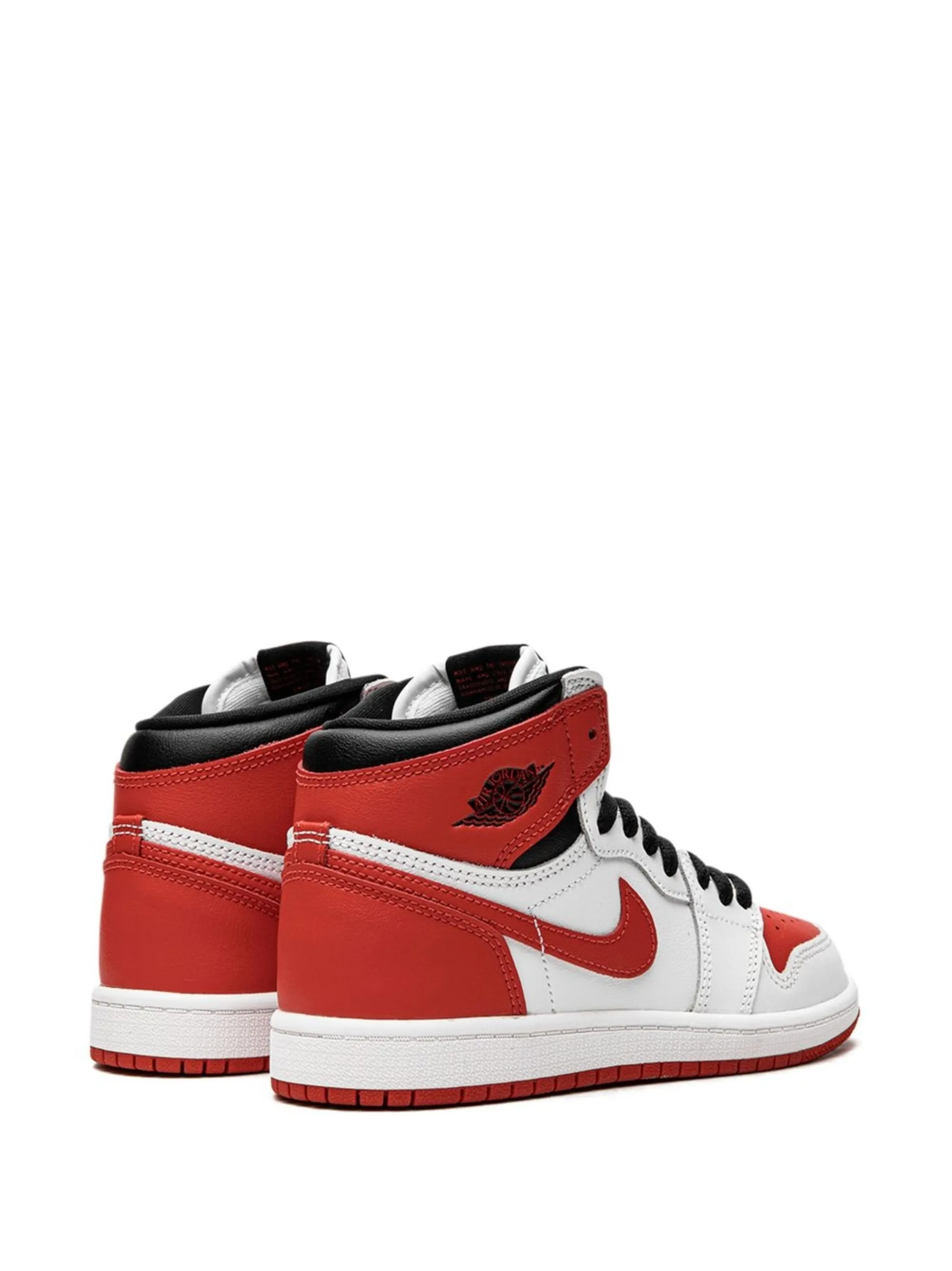 Кроссовки Air Jordan 1 Retro High Heritage Jordan Kids, белый — фото 3