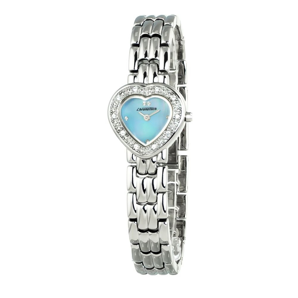 

Женские часы Chronotech Steel, серебряный