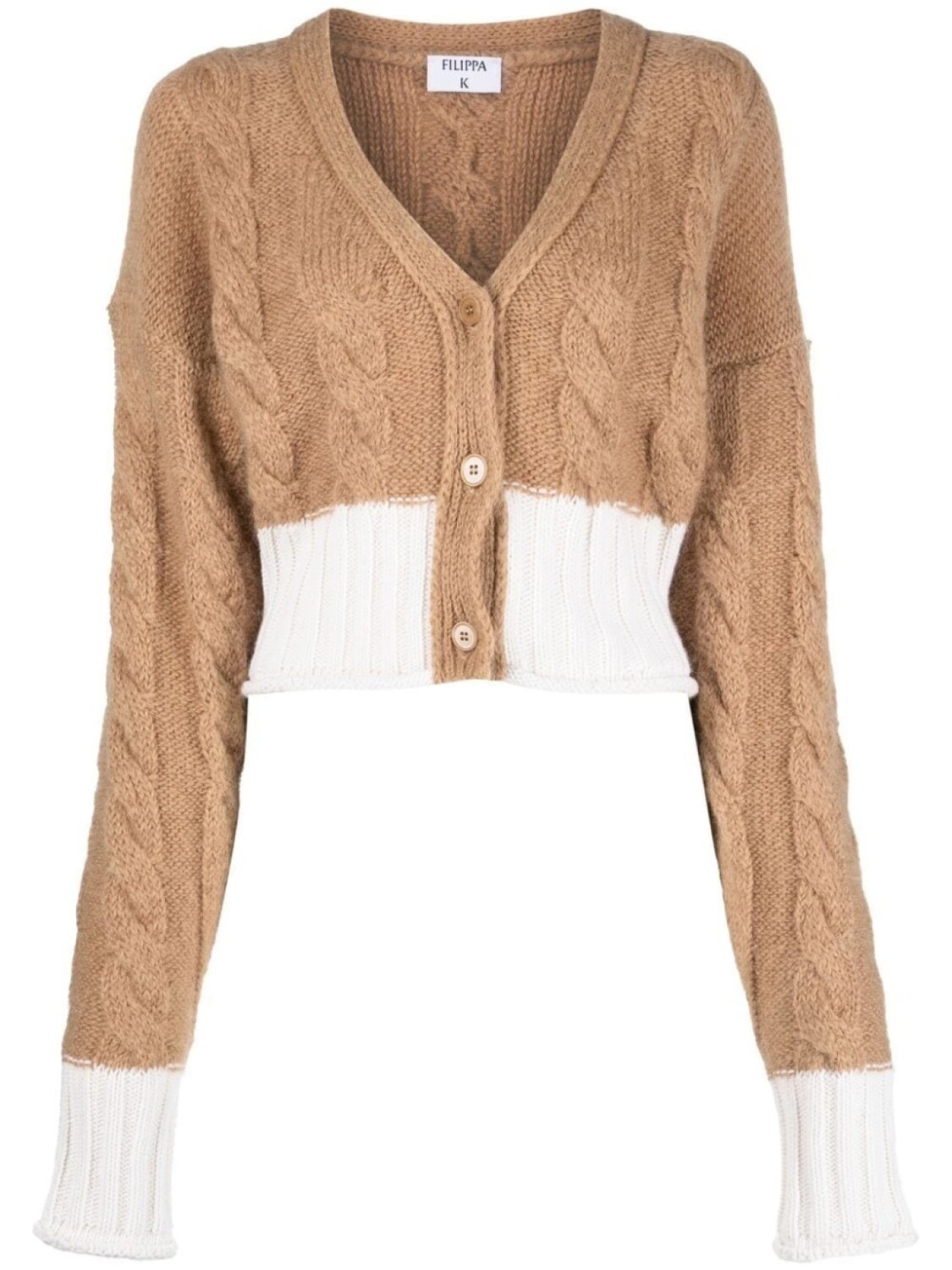 

Filippa K укороченный кардиган фактурной вязки, нейтральный цвет