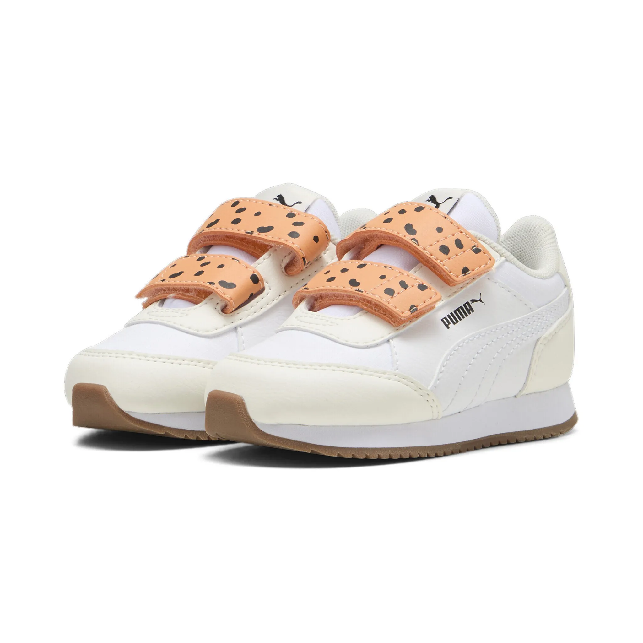 

Кроссовки PUMA «Кроссовки Adaptor Match для маленьких детей», цвет Warm White Bright Melon Black Orange