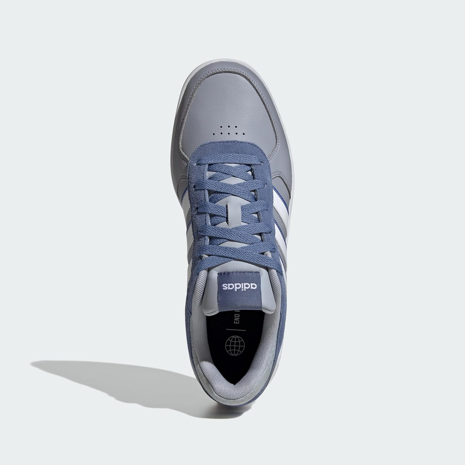 Мужские кроссовки adidas Courtbeat, Halo Silver Cloud White Crew Blue — фото 3