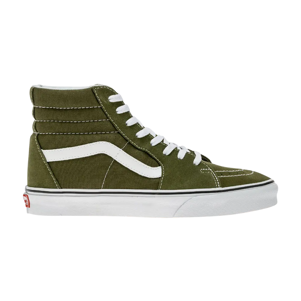 

Кроссовки Sk8-Hi Vans, зеленый