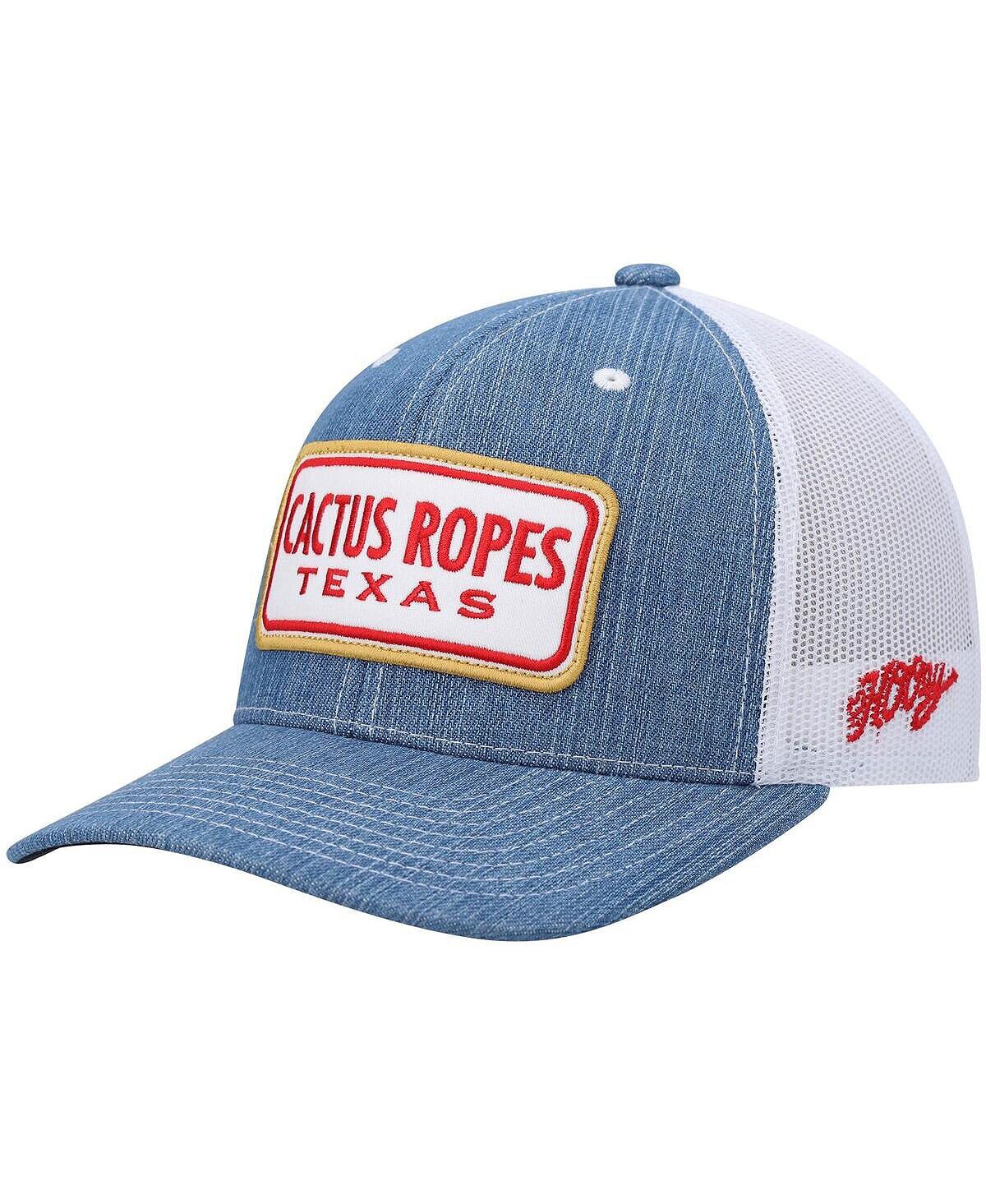 

Мужская синяя шляпа Snapback с веревками кактуса Hooey