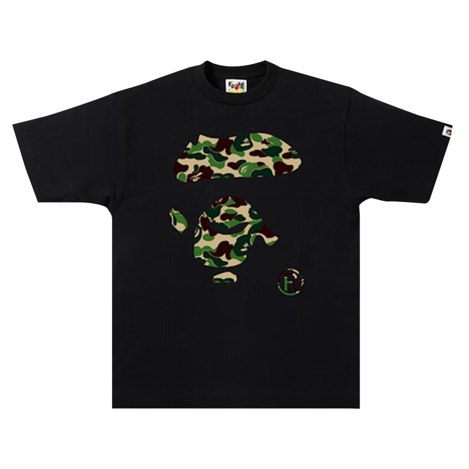 

Футболка BAPE Abc Ape Face, черная/зеленая, Черный, Футболка BAPE Abc Ape Face, черная/зеленая