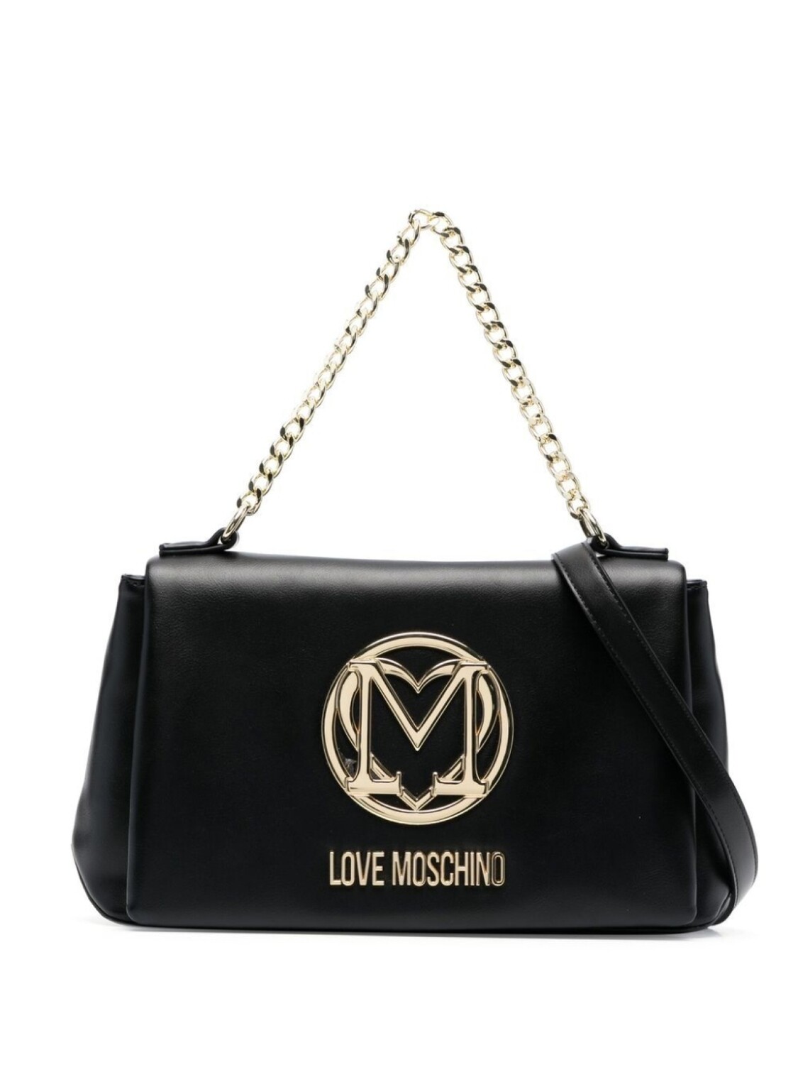 

Love Moschino сумка-тоут с логотипом, черный