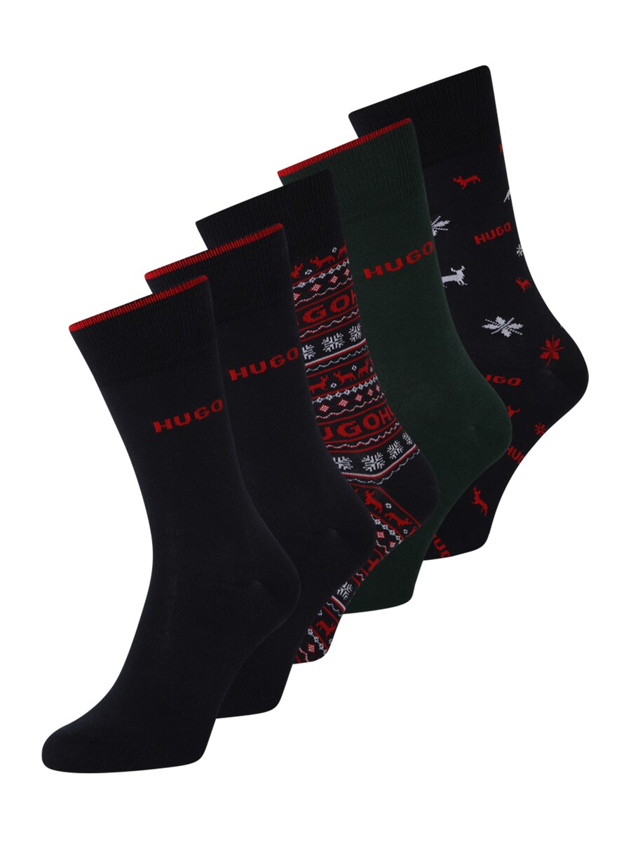 

Носки HUGO XMAS, Navy/Fir