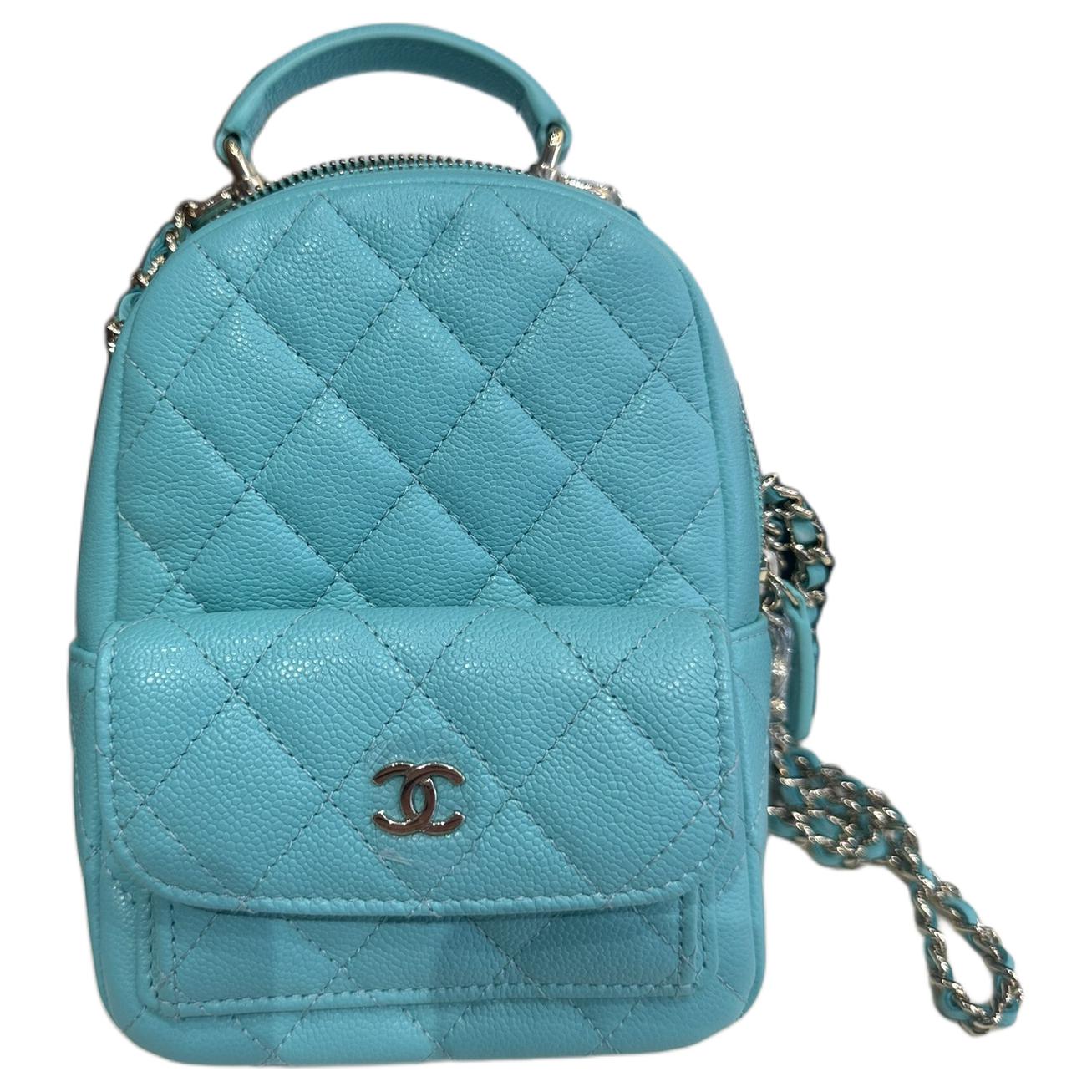 

CHANEL Миниатюрный женский рюкзак из зерненой кожи