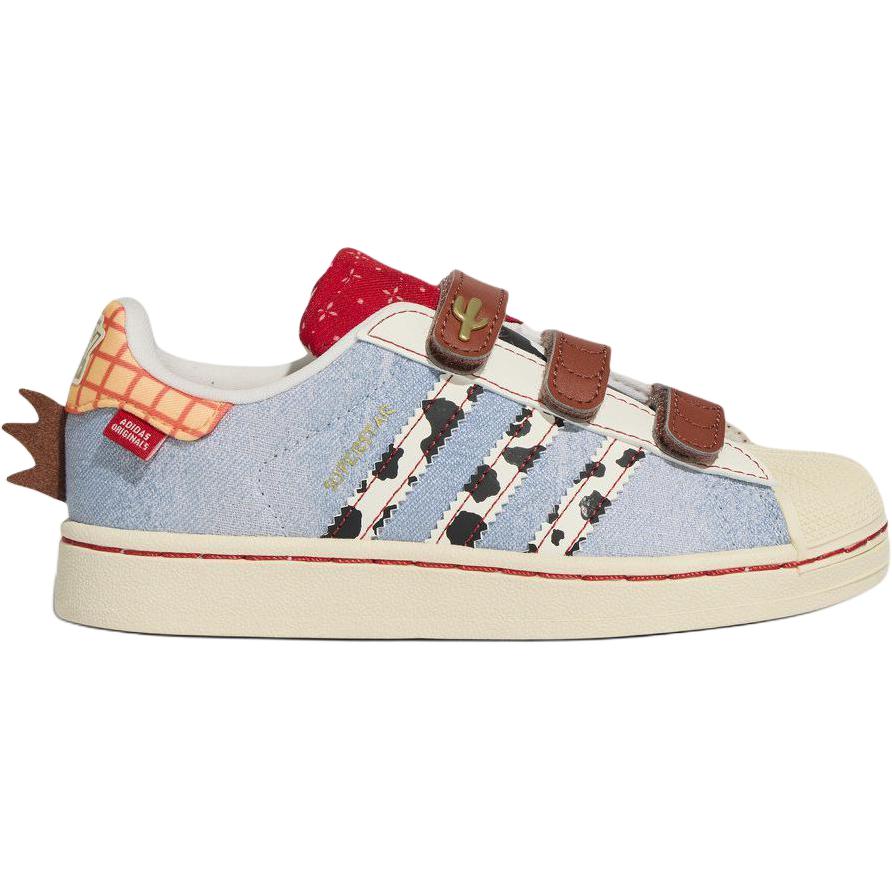 Adidas Детские низкие скейтбордистские кроссовки Superstar 2, синие — фото 3