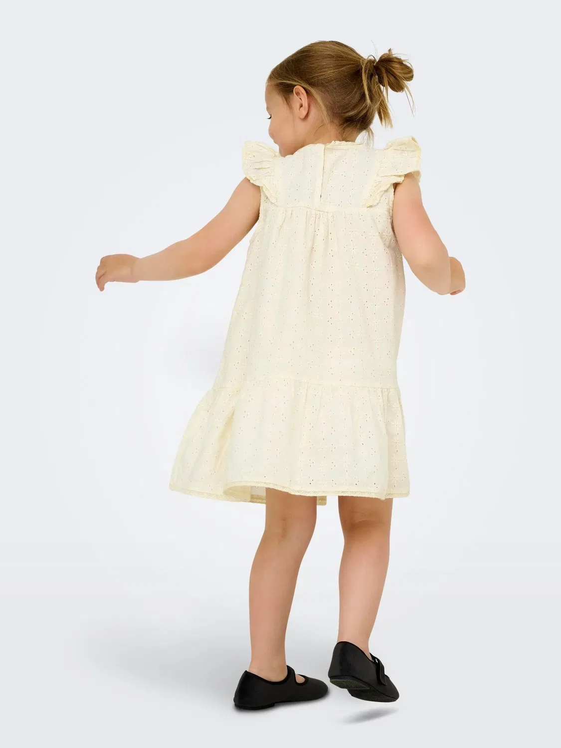 Платье свободного кроя KIDS ONLY, тофу — фото 4
