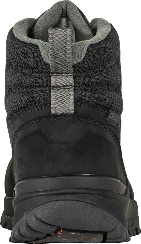 

Мужские походные ботинки Oboz Andesite Mid с утеплителем и водонепроницаемой мембраной B-Dry, черный