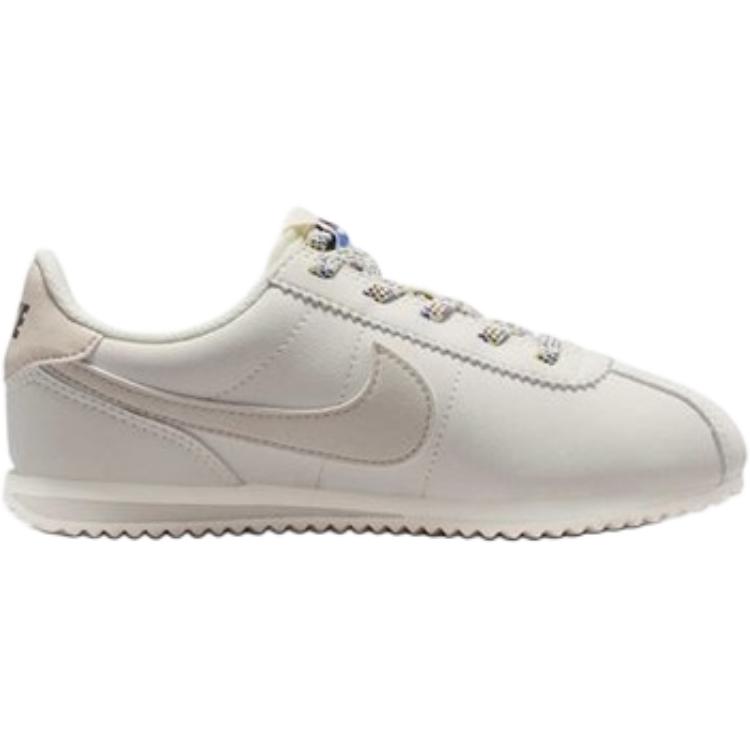 Детские кроссовки Cortez EasyOn, устойчивые к истиранию, низкие, для повседневной носки Nike, экрю — фото 2