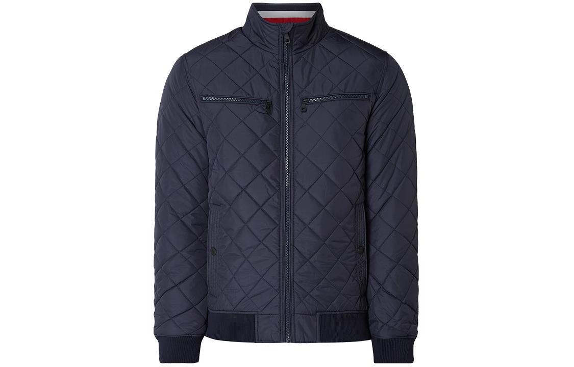 

Tommy Hilfiger Мужская стеганая куртка темно-синего цвета, Синий, Tommy Hilfiger Мужская стеганая куртка темно-синего цвета