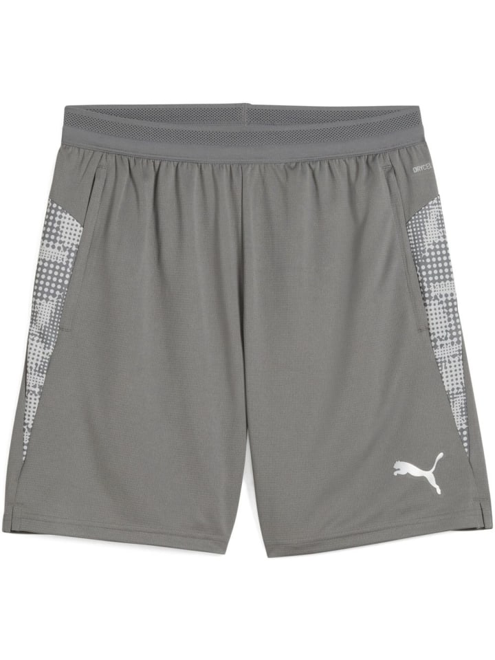 

Puma Спортивные брюки "TeamCUP Training Shorts" серого цвета
