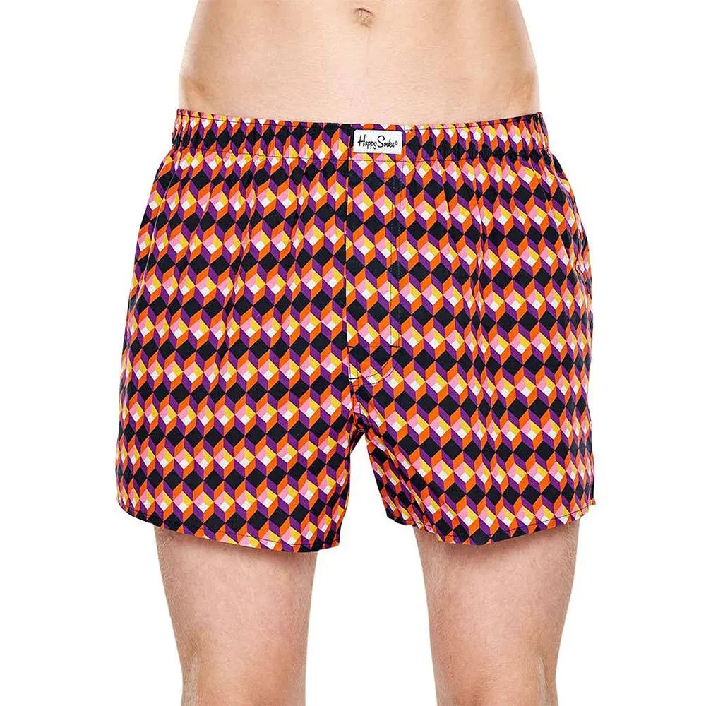 

Трусы-боксеры Happy Socks Optic Square, разноцветный