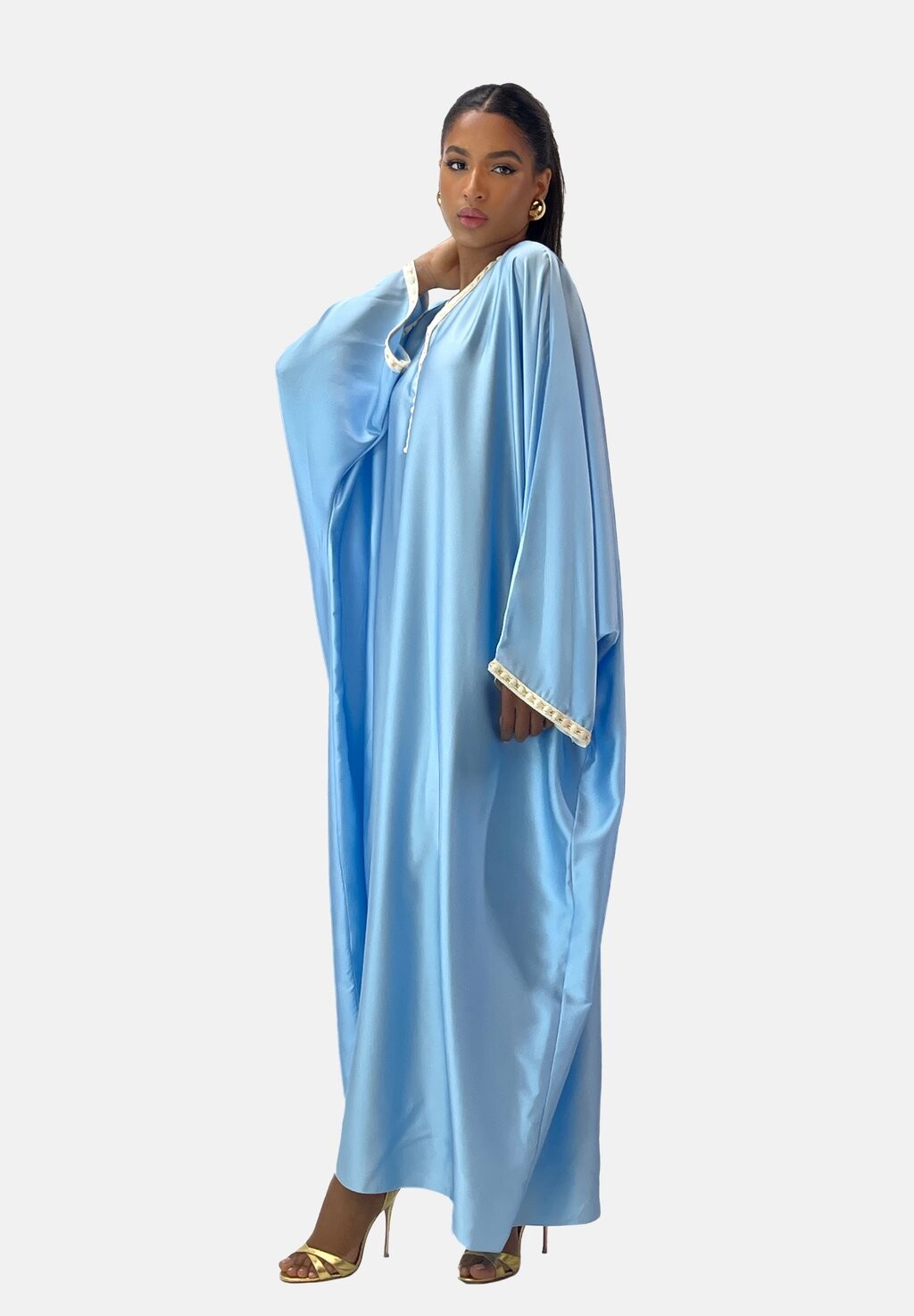 

Платье макси ABAYA Elara, светло-голубой