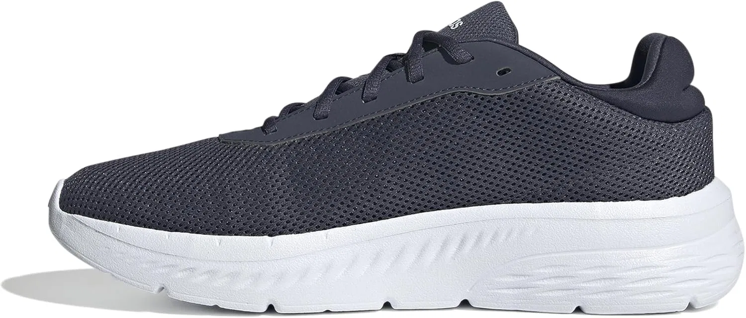 Мужские удобные кроссовки Adidas Cloudfoam, Shadow Navy Ftwr White Shadow Navy