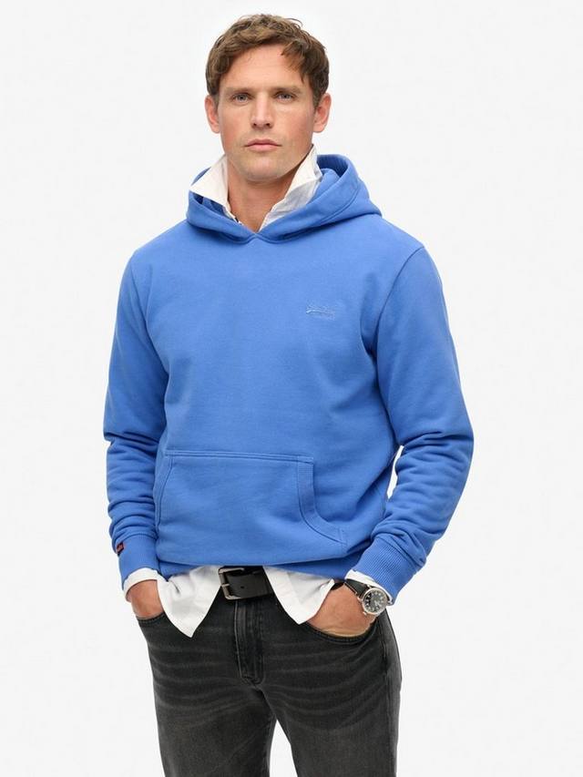 

Толстовка с логотипом essential Superdry, цвет Chambray Blue