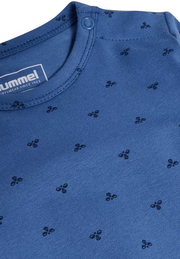Боди Hummel Hmlmini Bee Aop Body L/S Body, голландский синий — фото 3