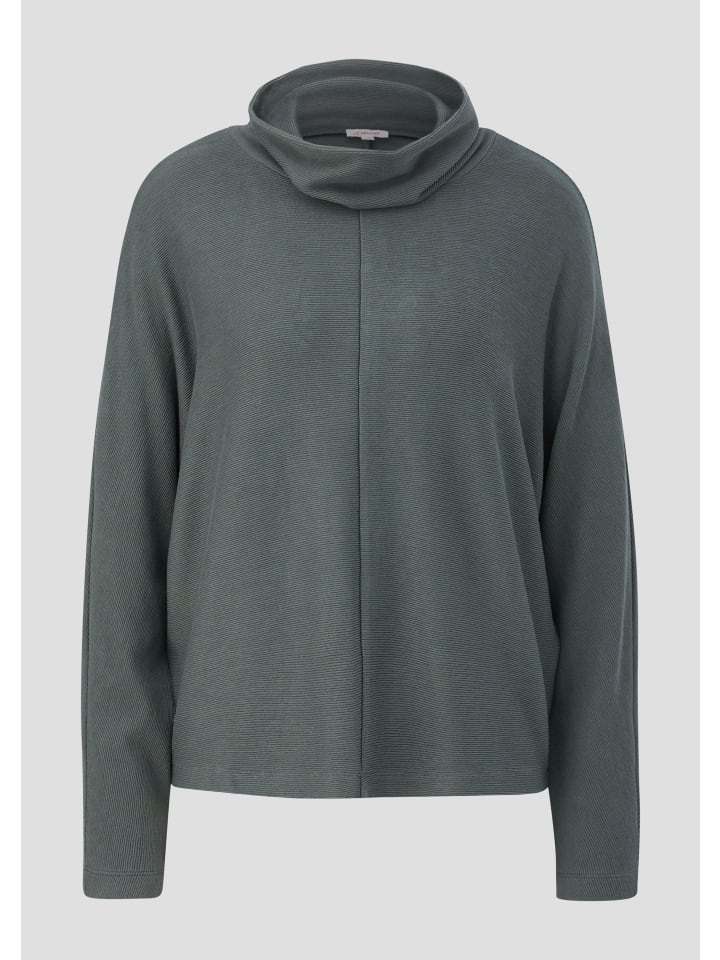 

Толстовка цвета 7909_оливково-зеленый s.Oliver