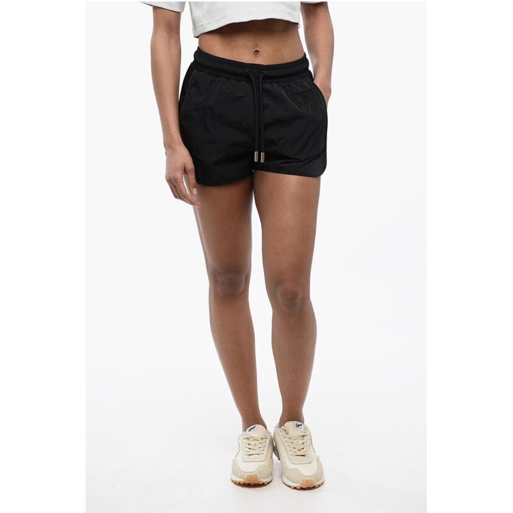 

Шорты CRISPY из нейлона с сетчатой вставкой по бокам Off-White, Black