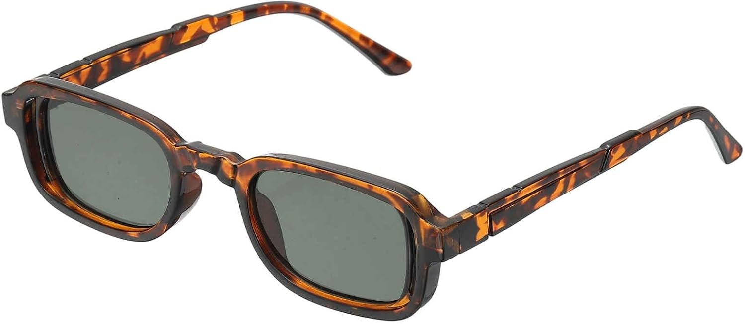 

Очки HARFINGTON с защитой от напряжения глаз и УФ-излучения UV400, модные очки с линзами, защищающими от ультрафиолетовых лучей UV400, для женщин и мужчин, солнцезащитные очки с антибликовым покрытием, Yellow(grey Lens)