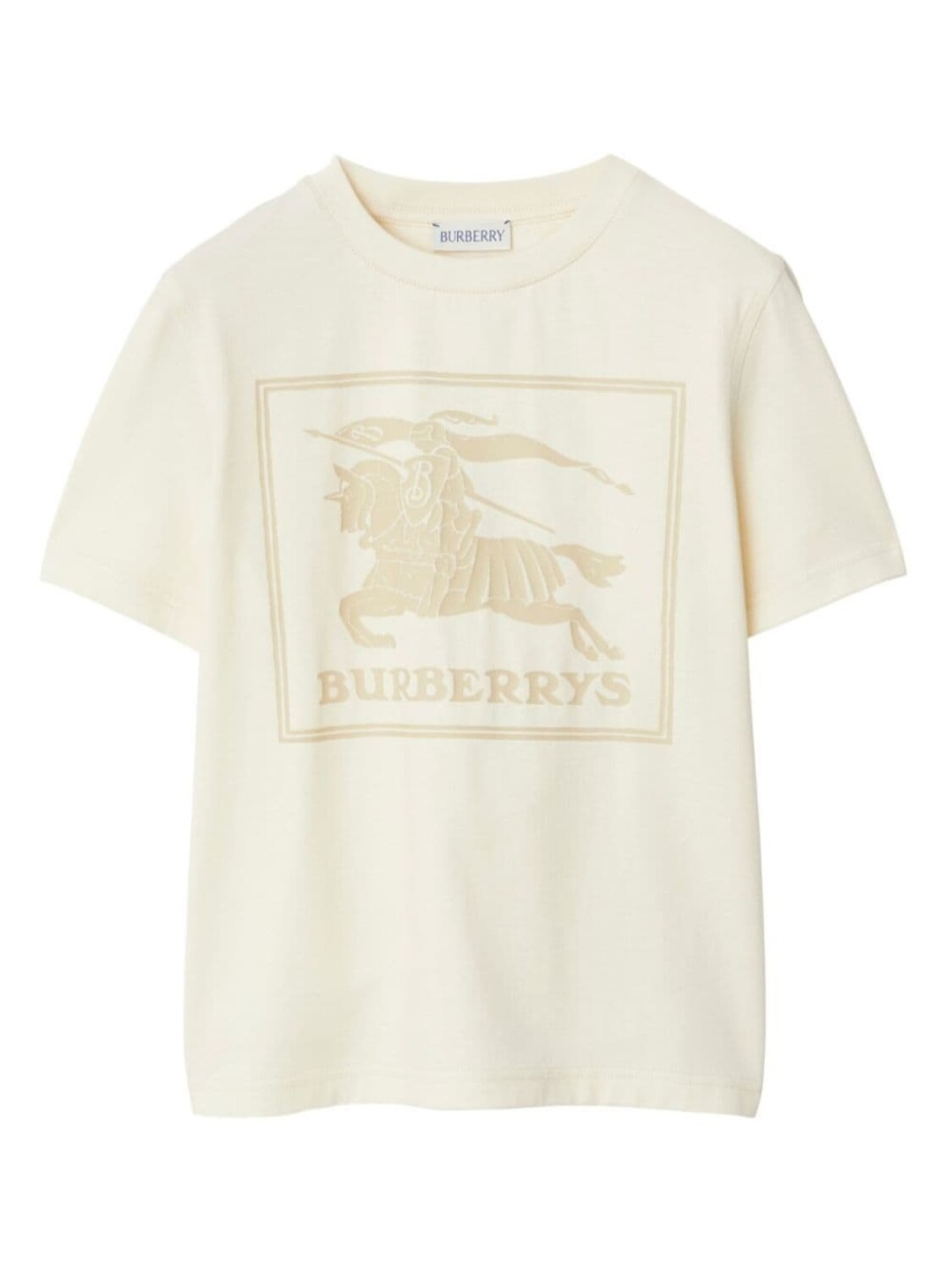 

Burberry Kids футболка с логотипом EKD, нейтральный цвет