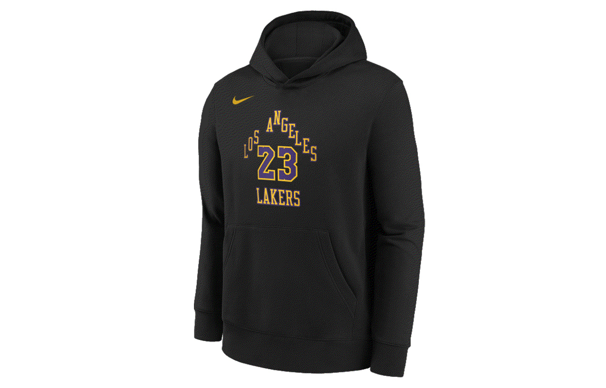 

Nike Толстовка nba черная фиолетовая для подростков