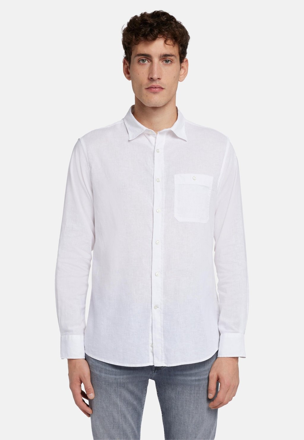 

Официальная рубашка ONE POCKET 7 for all mankind, белый