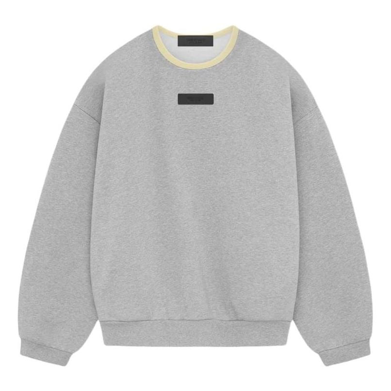 

Топ Fear of God Essentials SS24 Crewneck Sweatshirt 'Light Heather Grey'