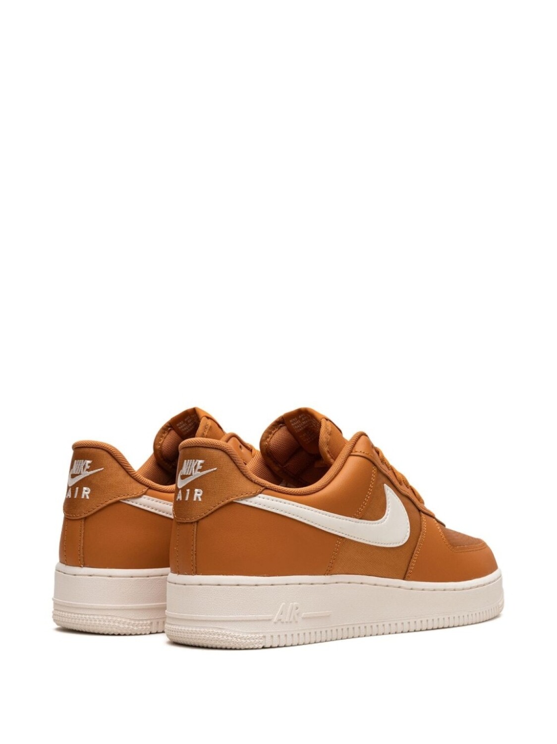 Кроссовки Air Force 1 Low Monarch - Nylon Nike, оранжевый — фото 3