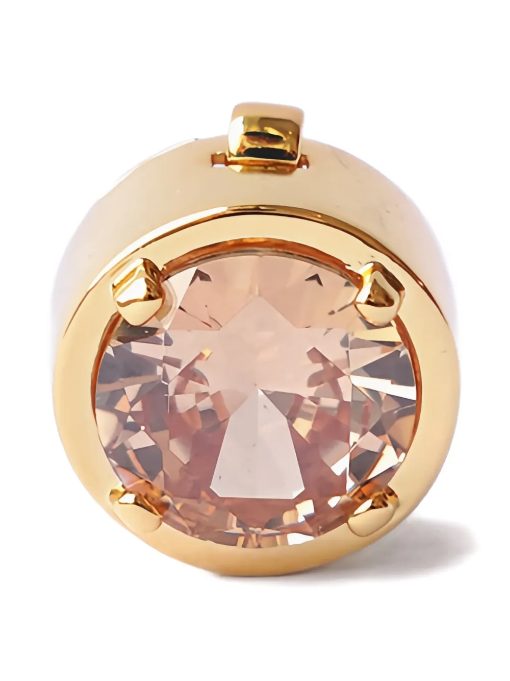 

Зажим для пуговицы с украшением из камня и позолотой Izabel Display