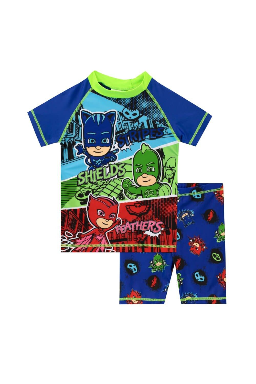 

Шорты для плавания Catboy Owlette And Gekko PJ Masks, синий