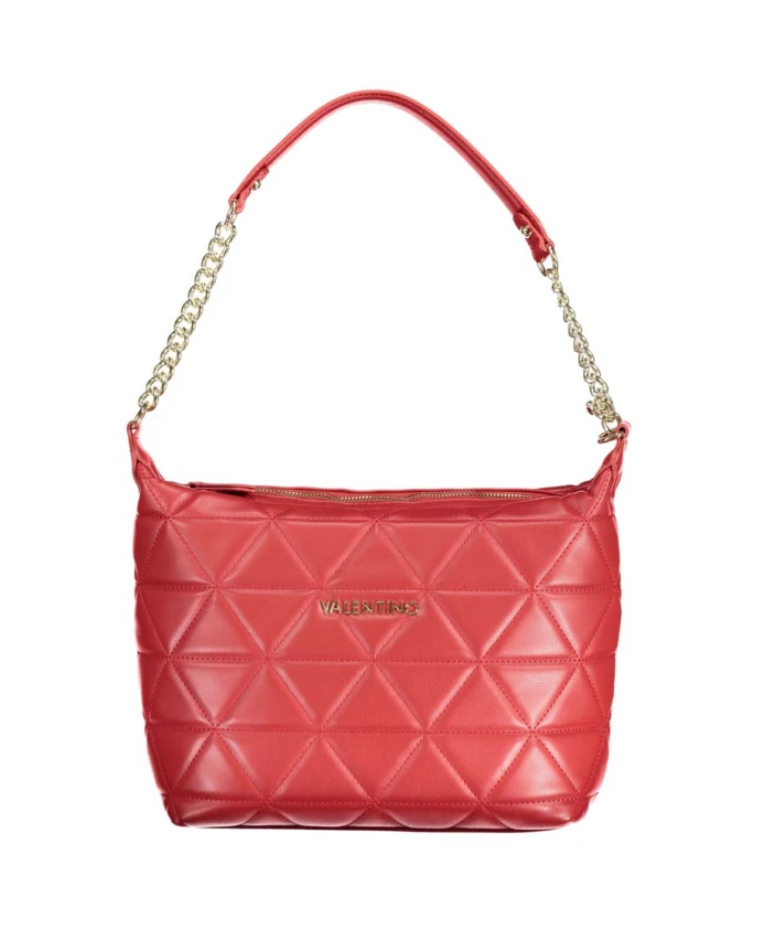

Красная полиэтиленовая сумка на цепочке с внутренним карманом Valentino By Mario Valentino, красный