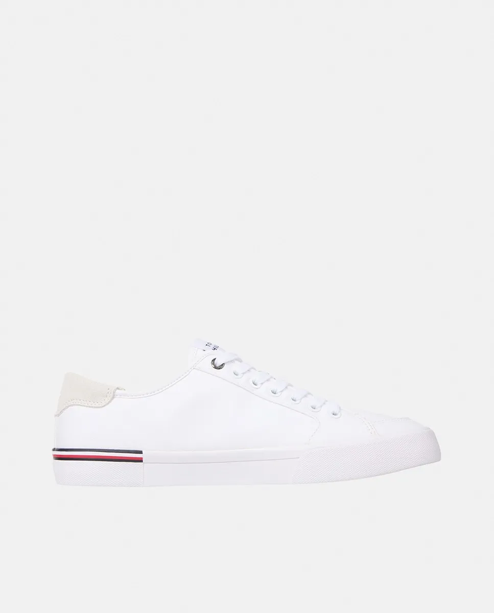 

Кроссовки Tommy Hilfiger из переработанного хлопка, белый