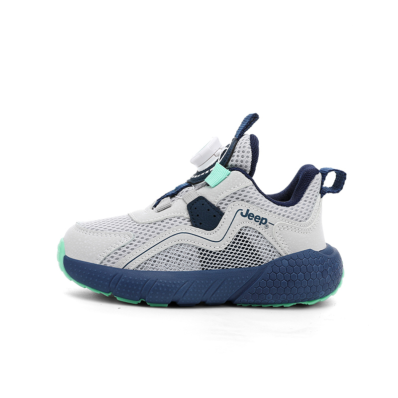 

Jeep Скользостойкие, износостойкие, дышащие низкие кроссовки для бега Starry Blue детские