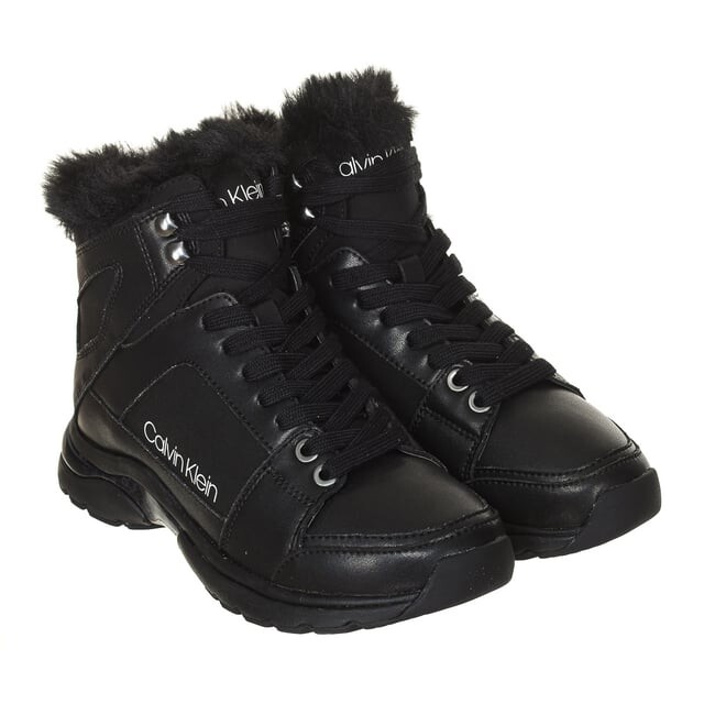 

Высокие кеды Candal из кожи и текстиля b4n12174 женщина Calvin Klein, черный