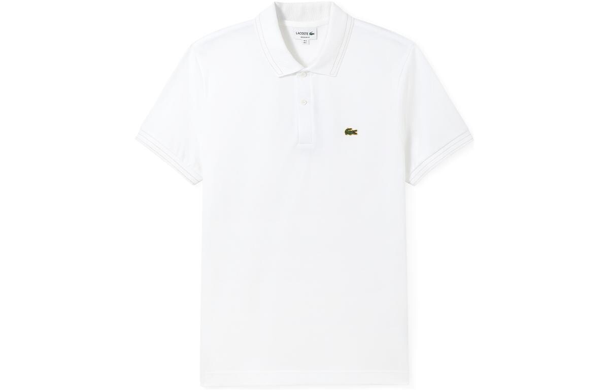 

Рубашка поло мужская белая Lacoste, белый