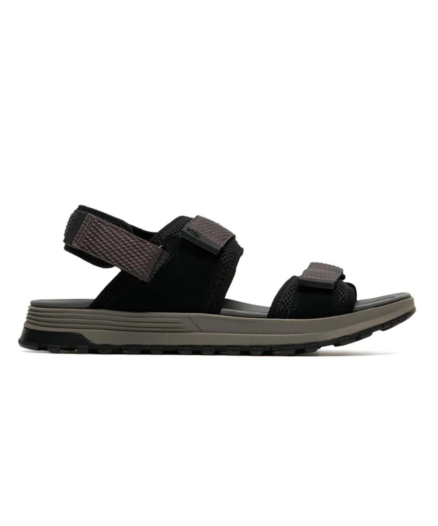 Мужские спортивные сандалии Clarks ATL Trek River с арочной поддержкой черные