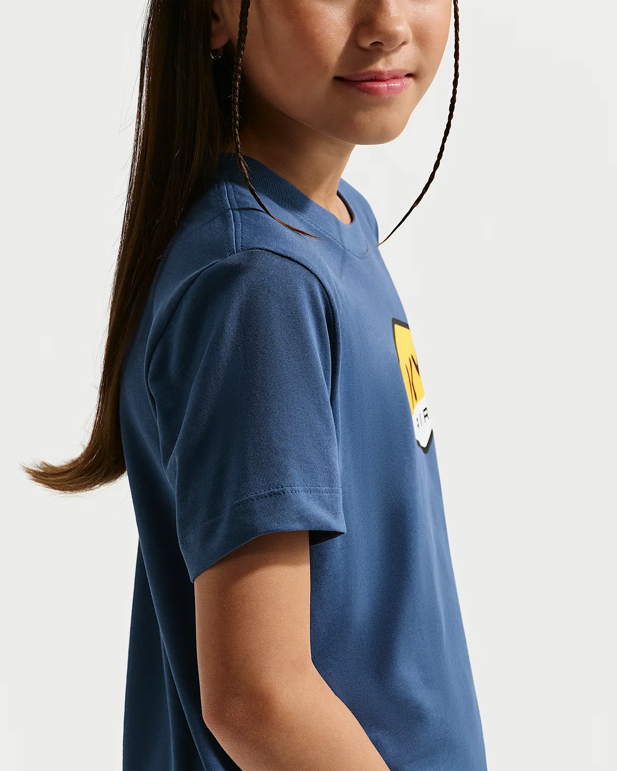 Детская футболка Dri-FIT Kylian Mbappé, Mystic Navy — фото 2