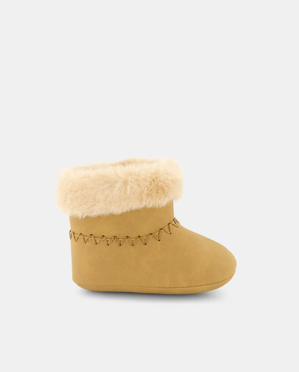 

Меховые сапоги для мальчика Baby El Corte Inglés, цвет 730 Camel