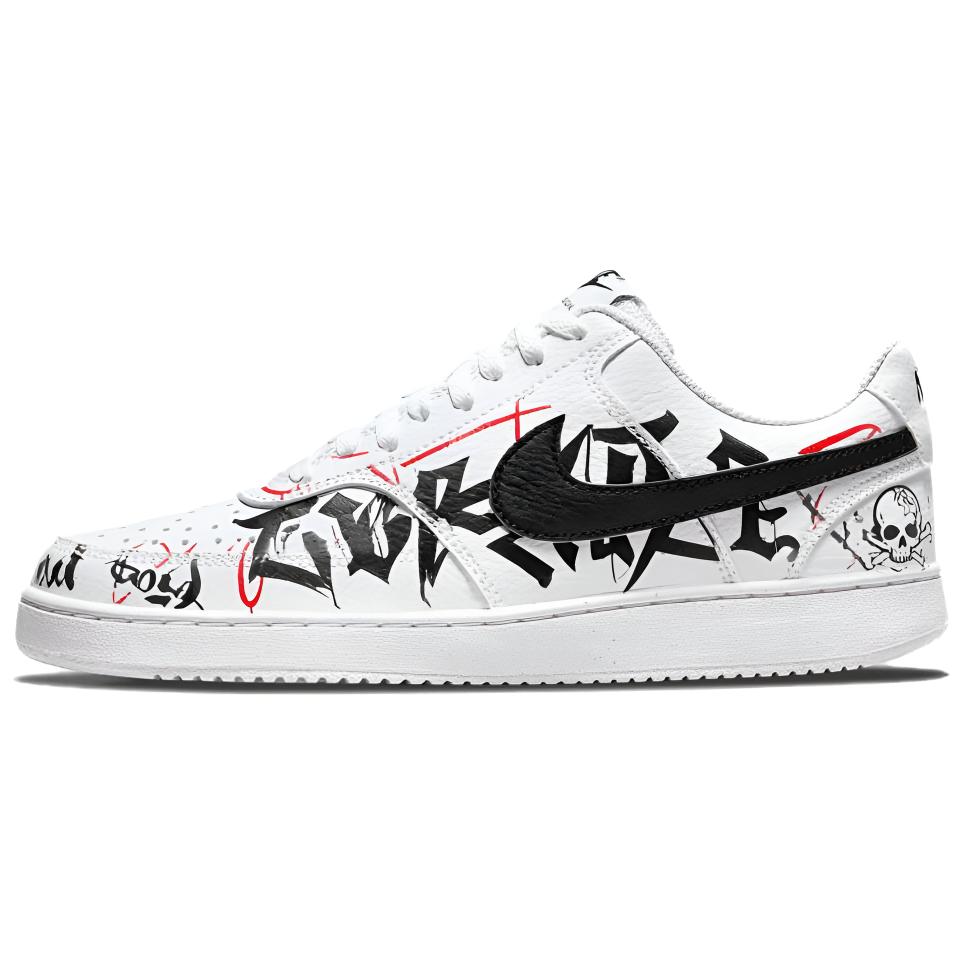 

Court Vision 1 Western Competition Zone устойчивые к истиранию низкие кроссовки для скейтбординга мужские Nike, черный/белый