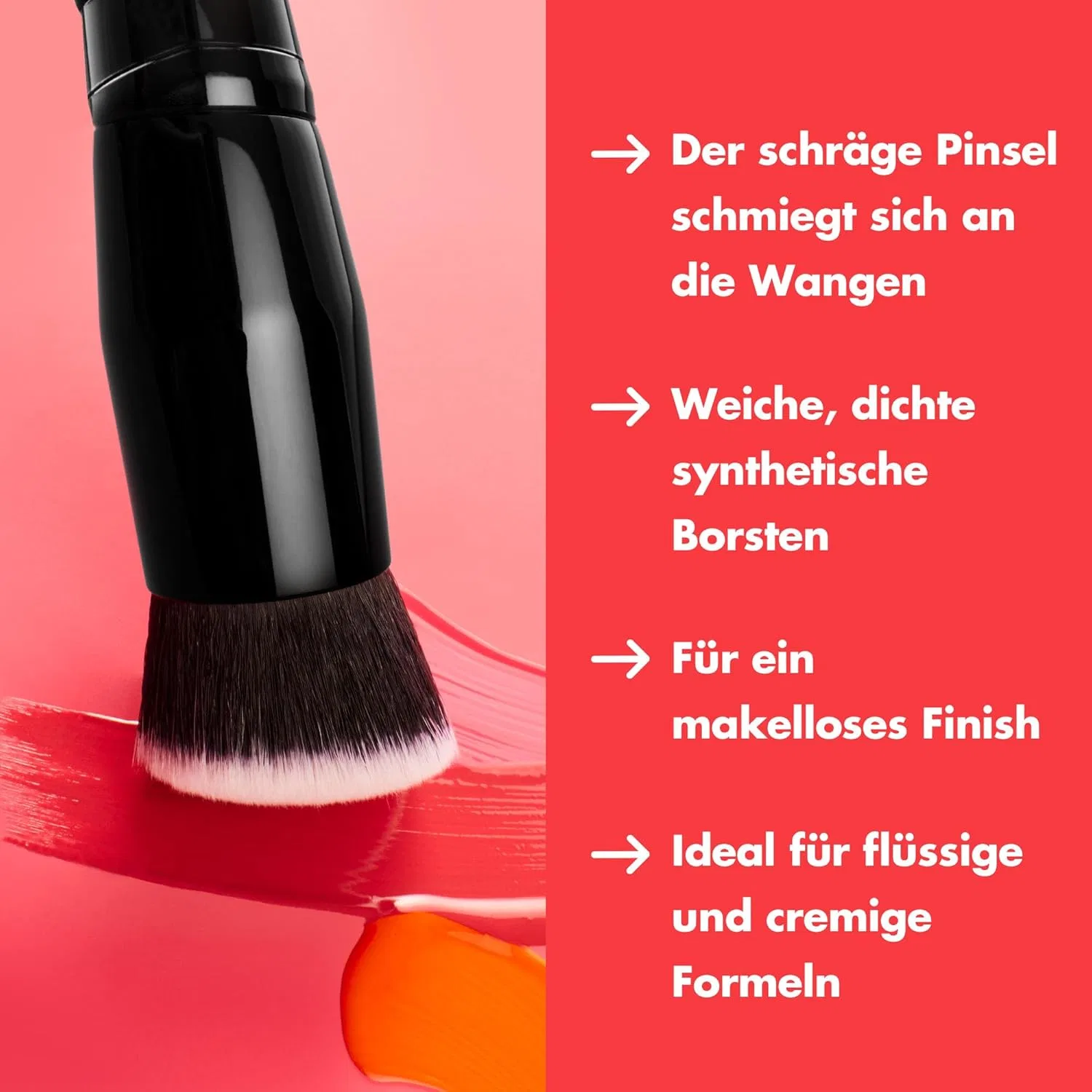 Кисть для жидких румян «Camo Liquid Blush Brush» от e.l.f. E.L.F. — фото 2